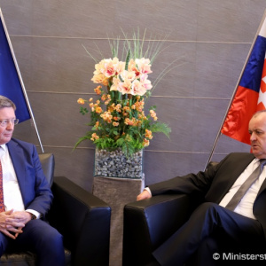 Minister Gajdoš rokoval s generálnym manažérom NATO agentúry NSPA Petrom Dohmenom