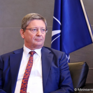 Minister Gajdoš rokoval s generálnym manažérom NATO agentúry NSPA Petrom Dohmenom