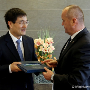 Minister Gajdoš rokoval s veľvyslancom Kórejskej republiky Ch. B. Hwaom