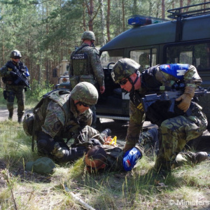 Vojenskí policajti štyroch krajín na Liptove