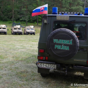Vojenskí policajti štyroch krajín na Liptove