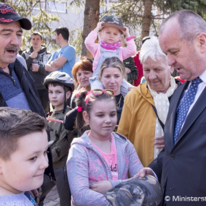 Minister Gajdoš si pripomenul 74. výročie oslobodenia Zlatých Moraviec