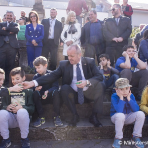 Minister Gajdoš si pripomenul 74. výročie oslobodenia Zlatých Moraviec
