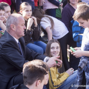 Minister Gajdoš si pripomenul 74. výročie oslobodenia Zlatých Moraviec