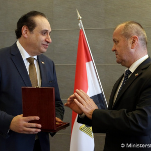 Minister Gajdoš rokoval s egyptským veľvyslancom Bassemom M. Abdelom-Alimom Khalilom