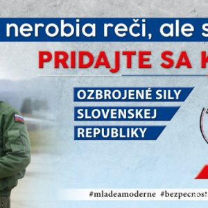 Ministerstvo obrany spúšťa kampaň na podporu regrutácie a ďalšie prijímacie konanie do dobrovoľnej vojenskej prípravy