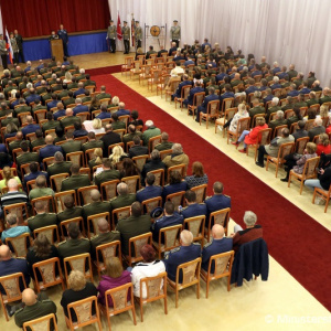 Zamestnanci rezortu obrany a profesionáli vojaci si pripomenuli 74. výročie víťazstva nad fašizmom
