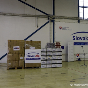 Slovenská republika odovzdala humanitárnu pomoc pre Afganistan
