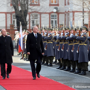 Predvianočné stretnutie vedenia rezortu obrany s prezidentom SR A. Kiskom