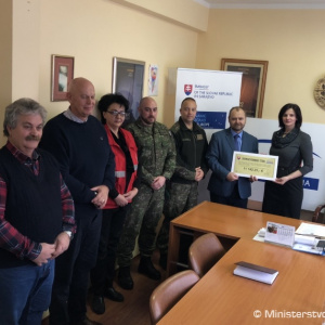 Slovenská republika odovzdala oficiálnu humanitárnu pomoc v Bosne a Hercegovine