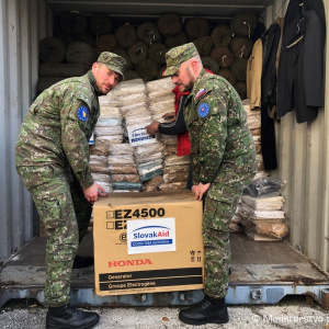 Slovenská republika odovzdala oficiálnu humanitárnu pomoc v Bosne a Hercegovine