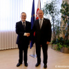 Minister Gajdoš rokoval s cyperským veľvyslancom Michalisom Stavrinosom