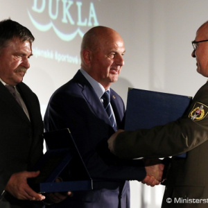 Najúspešnejší športovci Vojenského športového centra Dukla Banská Bystrica za rok 2018 si prevzali ocenenia