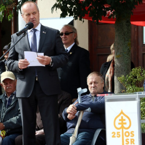 P. Gajdoš: Naším cieľom je, aby naše mladé ozbrojené sily boli aj moderné, v deň ozbrojených síl patrí moje poďakovanie všetkým vojakom