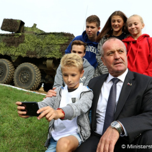 P. Gajdoš: Naším cieľom je, aby naše mladé ozbrojené sily boli aj moderné, v deň ozbrojených síl patrí moje poďakovanie všetkým vojakom