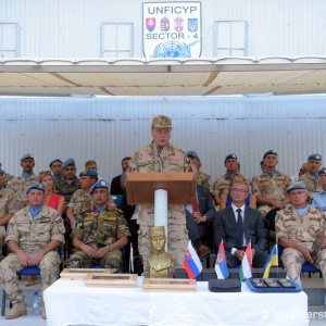 Slovenská republika preberie od 1. septembra plnú zodpovednosť za Sektor 4 misie UNFICYP na Cypre