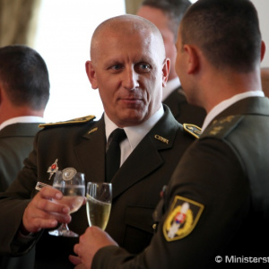 Poďakovanie vojakom, ktorí pomáhali pri povodniach