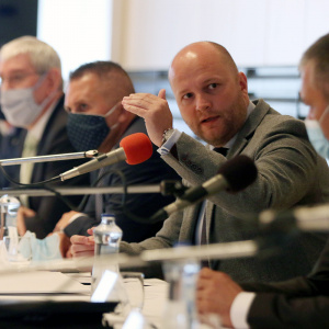 Minister_obrany_Nad_v_uvodnom_prejave_na_Dni_priemyslu_v_Trencine