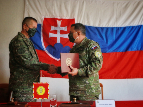 Gratulácia náčelníka Generálneho štábu OS SR gen. Daniela Zmeka 