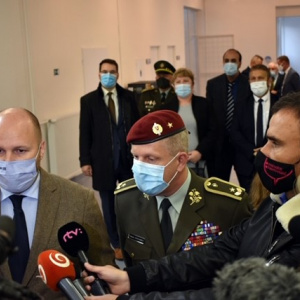 tlačové vyhlásenie pri príležitosti otvorenia nového pavilónu ÚVN