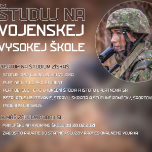 Vizuál študuj na vojenskej vysokej škole č. 3
