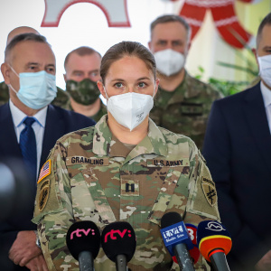 americká kapitánka Madeline Gramling