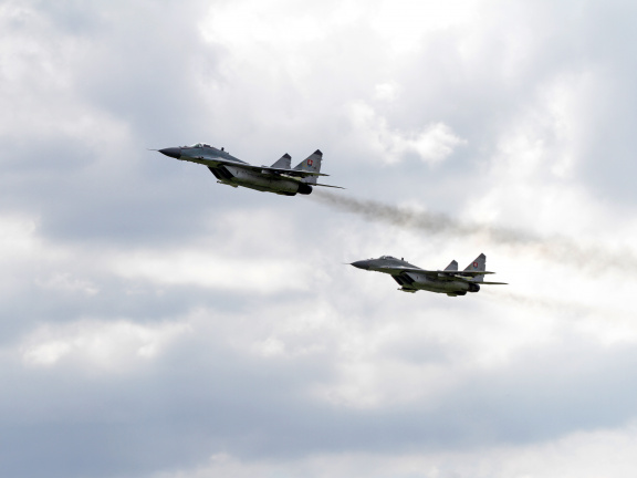 Prelet dvoch MiG-29