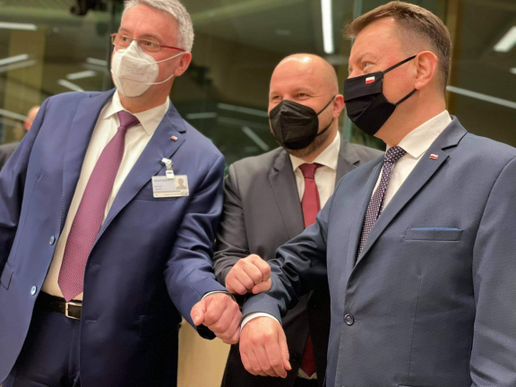 Minister obrany J. Naď na rokovaniach v Bruseli (7)