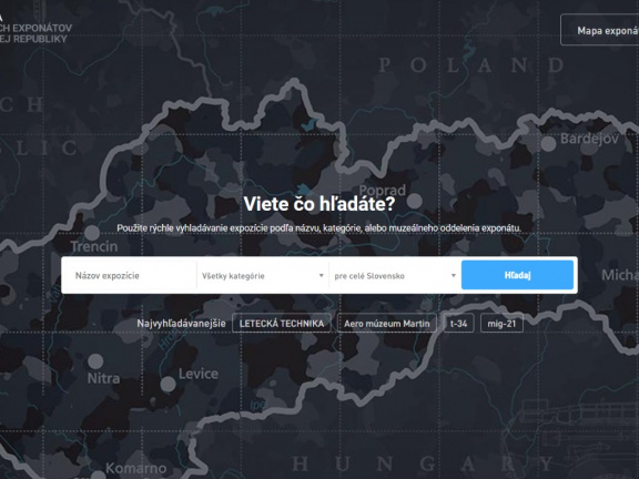 Interaktívna mapa VHÚ