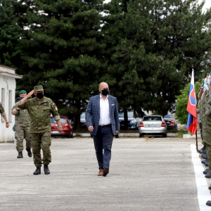 Privítanie vojakov z návratu z misií a operácií MKM ...