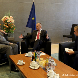 Minister P. Gajdoš rokoval s predstaviteľom GT OSN pre Irak Jánom Kubišom