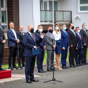 Oceňenie vojakov a civilných osôb za realizáciu evakuácie z Afganistanu (1)
