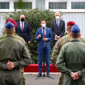 Oceňenie vojakov a civilných osôb za realizáciu evakuácie z Afganistanu (4)