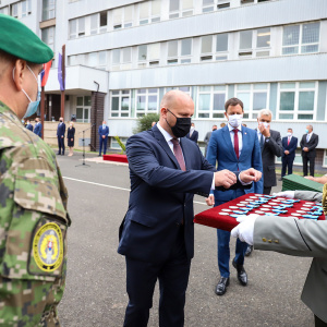Oceňenie vojakov a civilných osôb za realizáciu evakuácie z Afganistanu (7)