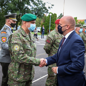 Oceňenie vojakov a civilných osôb za realizáciu evakuácie z Afganistanu (8)