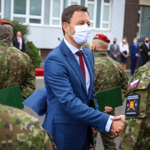 Oceňenie vojakov a civilných osôb za realizáciu evakuácie z Afganistanu (17)