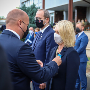 Oceňenie vojakov a civilných osôb za realizáciu evakuácie z Afganistanu (19)