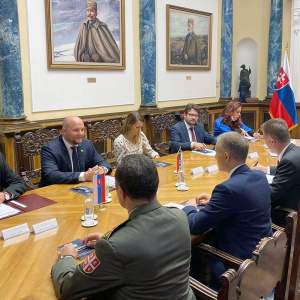 Oficiálna návšteva ministra obrany SR Jaroslava Naďa v Srbsku (3)