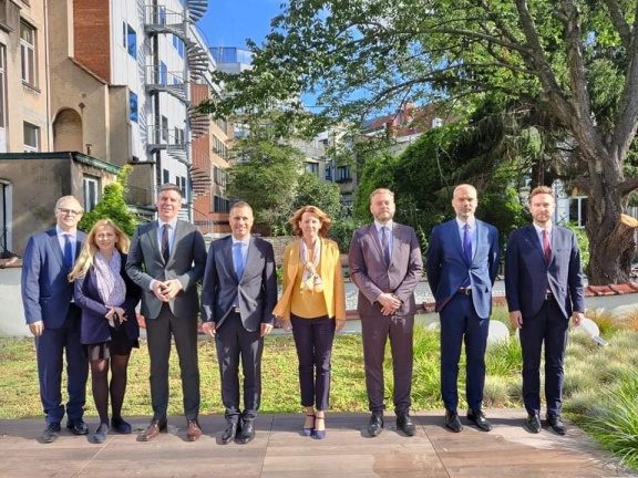 Rokovania štátneho tajomníka M. Majera v Bruseli (1)