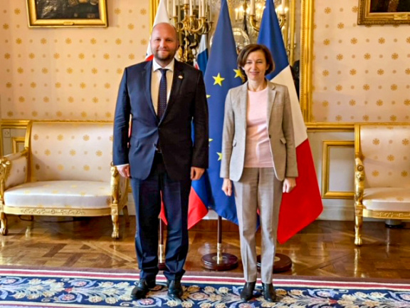 Rokovania ministra obrany J. Naďa vo Fracúzsku (1)