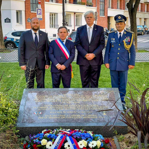 Minister obrany J. Naď vo Francúzsku (1)