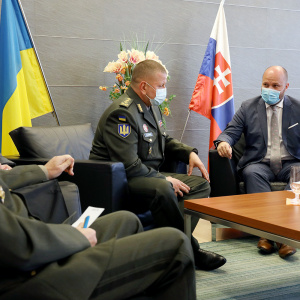 Rokovanie ministra obrany SR J. Naďa s NGŠ OS Ukrajiny (4)