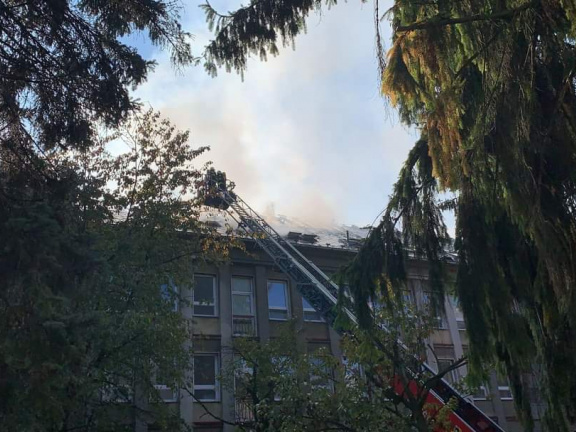 Požiar chirurgického pavilóna ÚVN  (3)