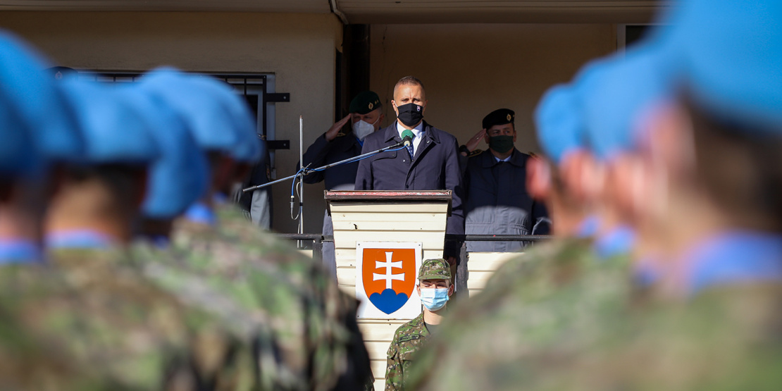 Slávnostný nástup v Ženijnom prápore Sereď pri príležitosti Medzinárodného dňa OSN (7)