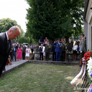 Minister Gajdoš si v Košariskách pripomenul 138. výročie narodenia gen. M. R. Štefánika