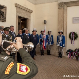 Česko-slovenské légie vznikli v Taliansku presne pred 100 rokmi, ich vznik si pripomenula aj delegácia zo Slovenska