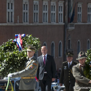 Česko-slovenské légie vznikli v Taliansku presne pred 100 rokmi, ich vznik si pripomenula aj delegácia zo Slovenska