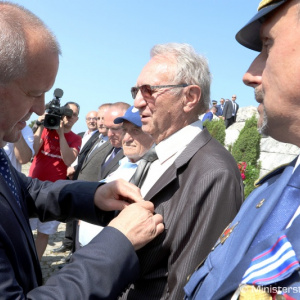 Minister Gajdoš si na Bradle uctil pamiatku generála M. R. Štefánika
