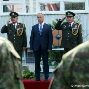 Genmjr. Daniel Zmeko si slávnostne prevzal funkciu náčelníka Generálneho štábu OS SR