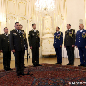 Prezident vymenoval do funkcie náčelníka Generálneho štábu OS SR genmjr. Zmeka
